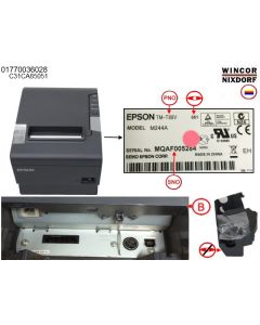 Printer Epson TM-T88V-051 PowUSB, dgrey