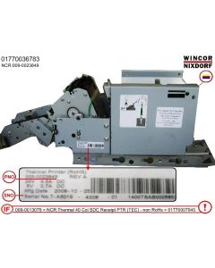 NCR:Thermal 40Col SDC Receipt PTR(RoHs)