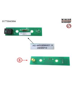 NCR: card capturte bin LED assy.