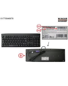 Keyboard USB black Spain Layout