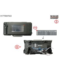 Lexmark-Control panel assembly MX710