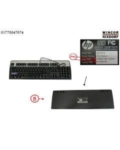 HP 2004 Standard Keyboard PS/2 (DK)