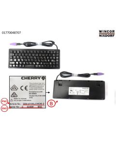 Keyboard CHERRY Compact  USB black