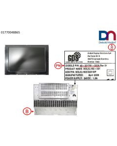 REPL KIT,DSPL,LCD,LED BKLT,15 IN,SVD