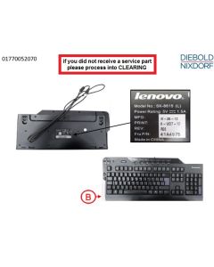 USB-Enh. Performance Keyboard - bk DE