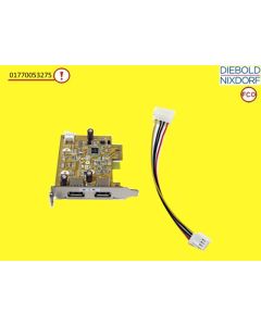 FCO-Kit PCIe x1 USB3.0 2-port card