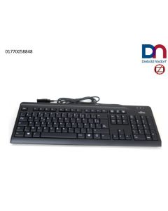 Keyboard KB410 USB Black FR