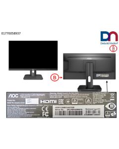 LCD MONITOR 23,8" FULL HD I2475PXQU