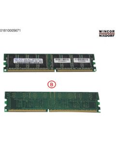 256MB DDR SDRAM 2V5 UNBUFF. PC2700 (WNI