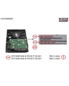 HDD-SATA-3.5Z 160GB/7200RPM ROHS 3GBIT/S