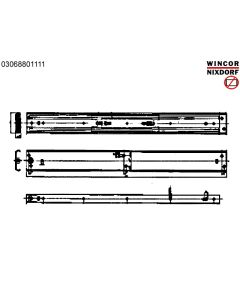 slider 690 mm pullout 890mm right