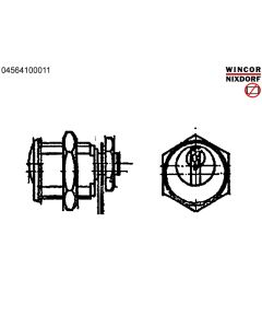 CYLINDER LOCK 316-02-6 4A1