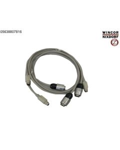 CABLE MINI DIN/VALVO 1M