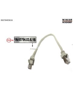 cable RJ45-RJ45 0,3M