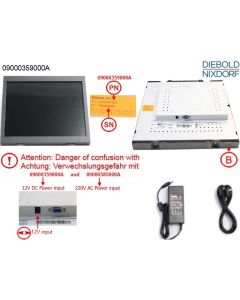 RV020 LCD MONITOR 17" (OPTEVA 322)