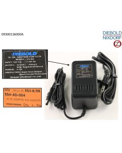 ES4-AD-004 AC-DC ADAPTOR, 6VA IN220V/50-