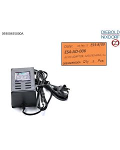 ES4-AD-006 AC-DC ADAPTOR, 220V/50-60HZ,