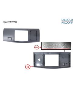 BEZEL,CD RDR/RCPT,ADD FCN