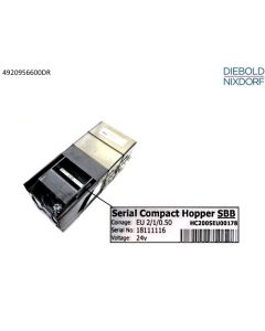 COIN HOPPER,EURO, 2 / 1 / 50c W/EXTN