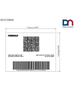 BAR CODE 2D TESTING CARD