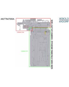 STACKING MODULE,SDM-500S,WITH INKING