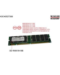 64MB SDRAM 3.3V UNBUFFERED PC133