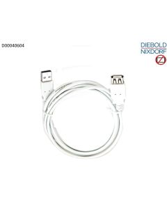 USB2.0 CA 1,8M A-MALE TO A-FEM 28/28 AWG