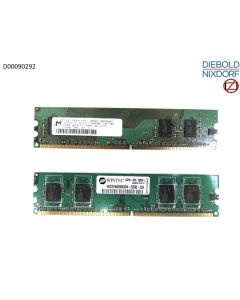 MEM,UPGRD,KIT,1GB (2X 512MB) DIMM,EVO500